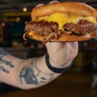 Smashing Onion Burger · An angus beef patty grilled with garlic butter, grilled onions, loaded with American cheese,...
