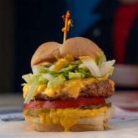 Old Fashioned Deluxe Slider · American cheese, mustard, pickles, tomato, lettuce, onion