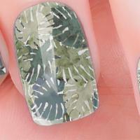 Desert Green · Show the world your green thumb! Real nail polish stickers come in a 16 nail set. Use the al...