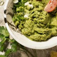 Guacamole · Mouth watering fresh avocado dip & tortilla chips