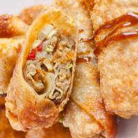 2 Egg Rolls · Crispy fired egg rolls with sweet chilly sauce