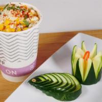 Corn Cup · Esquite. elote en vaso. delicious boiled fresh corn with your choice of mayo or butter toppe...