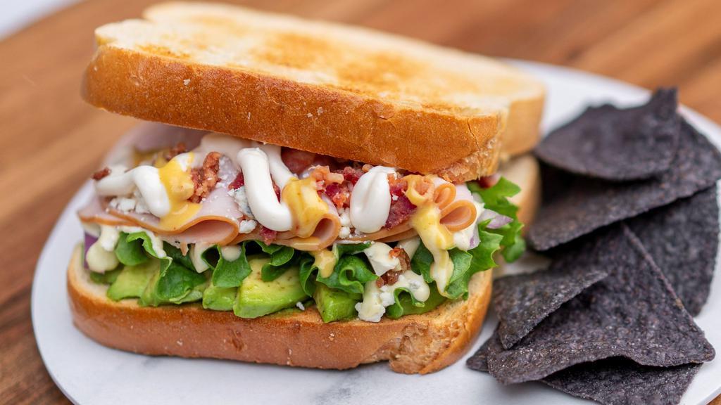 Create Your Own Sandwich · Personalize your own and select an avocado style, greens, protein, 4 toppings and sauce. Served with chips and salsa.