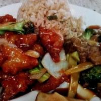 Empress Chicken And Broccoli Beef · 