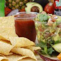 Chips And Salsa · Chis, Salsa and Guacamole