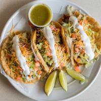 3 Tacos · Three tacos with your choice of meat and style.