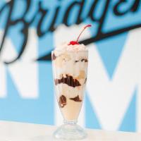Marble Sundae · Triple layer sundae with Vanilla ice cream and your choice of one topping, whipped cream and...