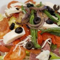 Classic Antipasto Salad · Roasted red peppers, green bell peppers and caramelized red onions, all roasted in our oven ...