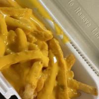 Cheese Fries · Seasoned Fries with Melted Squeeze Cheese