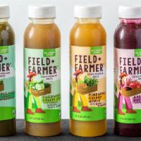 Field & Farmer Juice · Field & Farmer Cold Press Juice, assorted flavors.