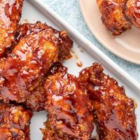 Spicy Bbq Wings · Sweet n' spicy barbecue! 
7 Piece Wing Dings