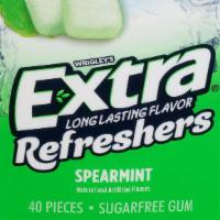 Extra Spermint Sugarfree Gum · 40 Pieces of gum in a tin