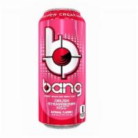 Bang Energy Delish Strawberry Kiss · 16 oz Can Bang Energy Delish Strawberry Kiss