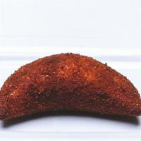 Risole Ground Beef · Crispy potato croquette filled with ground beef.