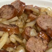 Calabresa Sausage & Grilled Onions · 