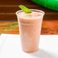 Melon Mint Cooler · Watermelon ,mint, strawberry, peaches ,and cucumber 
100%watermelon juice ,and almond milk
k...