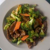 芥兰牛 45. Beef With Broccoli · (Large)