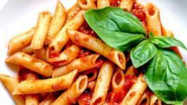 Penne · With meat or marinara sauce.