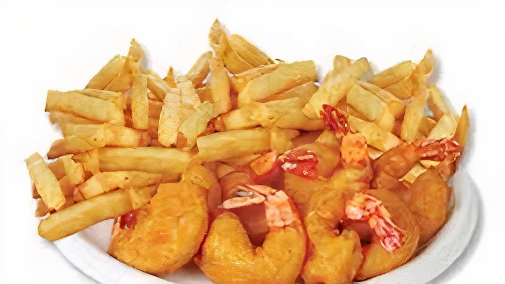 Jumbo Shrimp Dinner  · 6 pc jumbo shrimp fries