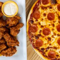 Package #2 · 2 Large pizzas & 30 wings 2 topping per pizza