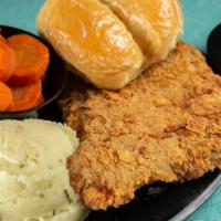 Tally'S World Famous Chicken Fried Steak · hand breaded made with freshly tenderized round steak