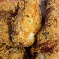 Whole Wing Dinner   · 4 Pieces fried Chicken served W/ petite Mashed New Potato