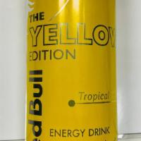 Red Bull (8.4Oz) Yellow Tropical · 