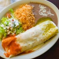 Burritos Loco · All come with rice, beans, lettuce, chopped tomatoes, sour cream and shredded cheese. Asada,...