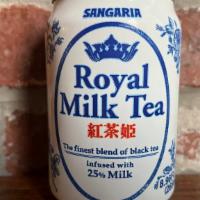 Royal Milk Tea · Sangaria brand milk tea made with real milk and premium black tea. This drink is a creamy, s...