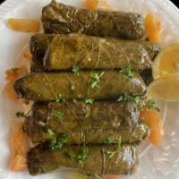 Meat Grape Leaves · Gluten-free. These flavor-packed grape leaves are stuffed with a tantalizing mixture of rice...