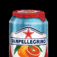 San Pellegrino Aranciata Rossa · Sparkling blood orange beverage, made with oranges and blood-oranges from Italy