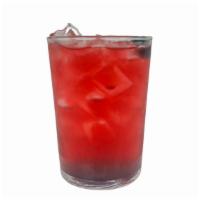 Cherry Rose · 16 oz. Cherry and rose flavored club soda with cherries