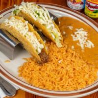 Combo · One burrito, one taco and one enchilada.