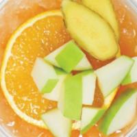 20 Oz Citrus Circuit · Orange, grapefruit, apple, ginger. 240 cal