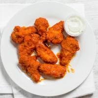 Original Buffalo · Pub-style buffalo wings with our double fry method, includes 8 wings.