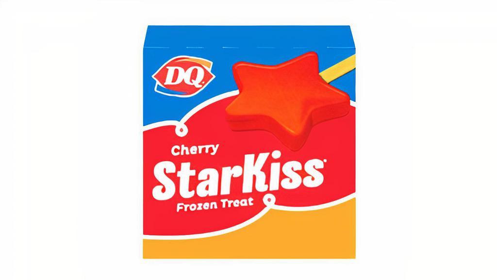 Cherry Starkiss (6 Pack) · Take home a box of 6 Cherry StarKiss Bars and enjoy a DQ® classic! Delicious creamy frozen confections in the shape of a star. These yummy treats are a cherry flavored, dairy-free and vegan friendly,.