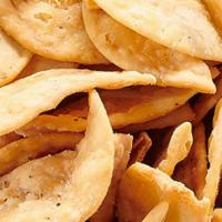 Pita Chips No Dip · Seasoned House-made pita chips