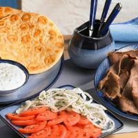Family Pack · 1 lbs of your choice of Protein. Lettuce, Onion, Tomatoes on the side. 8oz Tzatziki Sauce. 5...