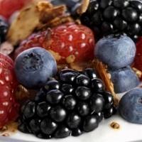 Yogurt Parfait · Protein-15g, Carbs-14g, Fat-12g, Fiber-2g, 120 Calories.
Yogurt with your choice of one of t...