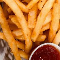 Cajun Fries · Crispy fries with cajun seasoning.