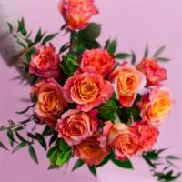 Free Spirited Dozen Wrapped Bouquet · As beautiful as they are unique, our Free Spirit roses resemble that of a sunset, the perfec...