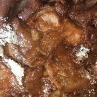 Oven Baked Apple Pancake · Our very own specialty pancake, bubbling with all the goodness of fresh apples in cinnamon g...