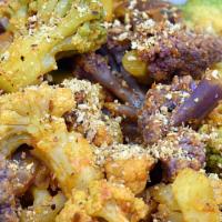 Cauliflower · chermoula, pecan gremolata