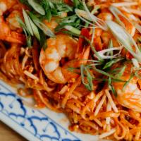 Pad Thai · Gluten-free. A staple of every Thai restaurant, pad Thai is a stir fried rice noodle, tangy ...