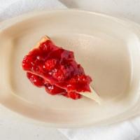 Cherry Cheesecake Slice · 