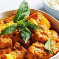 Vegetable Masala · Marinated mixed vegetable cooked with chef special creamy sauce.