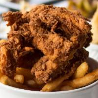 Chicken Tenders · choice of 'well good' sauce, Alabama white bbq, bbq, honey mustard, buffalo, Nashville hot, ...