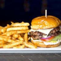 Houndstooth Burger - Award Winning · lettuce, tomato, onion, white american, black betty sauce (recommended as double)

Award Win...