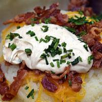 Loaded Mashed Potatoes · Gluten-Free. Seasoned sour cream, aged cheddar, bacon, chive
