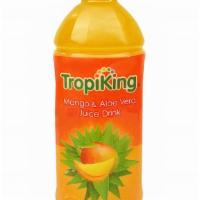Aloe Vera Mango Juice Drink · TropiKing 16.9oz bottle